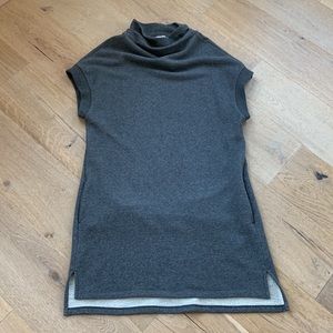 James Perse Relaxed Funnelneck French Terry Dress Sz 3 (L)